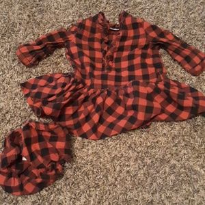 Plaid baby dress
